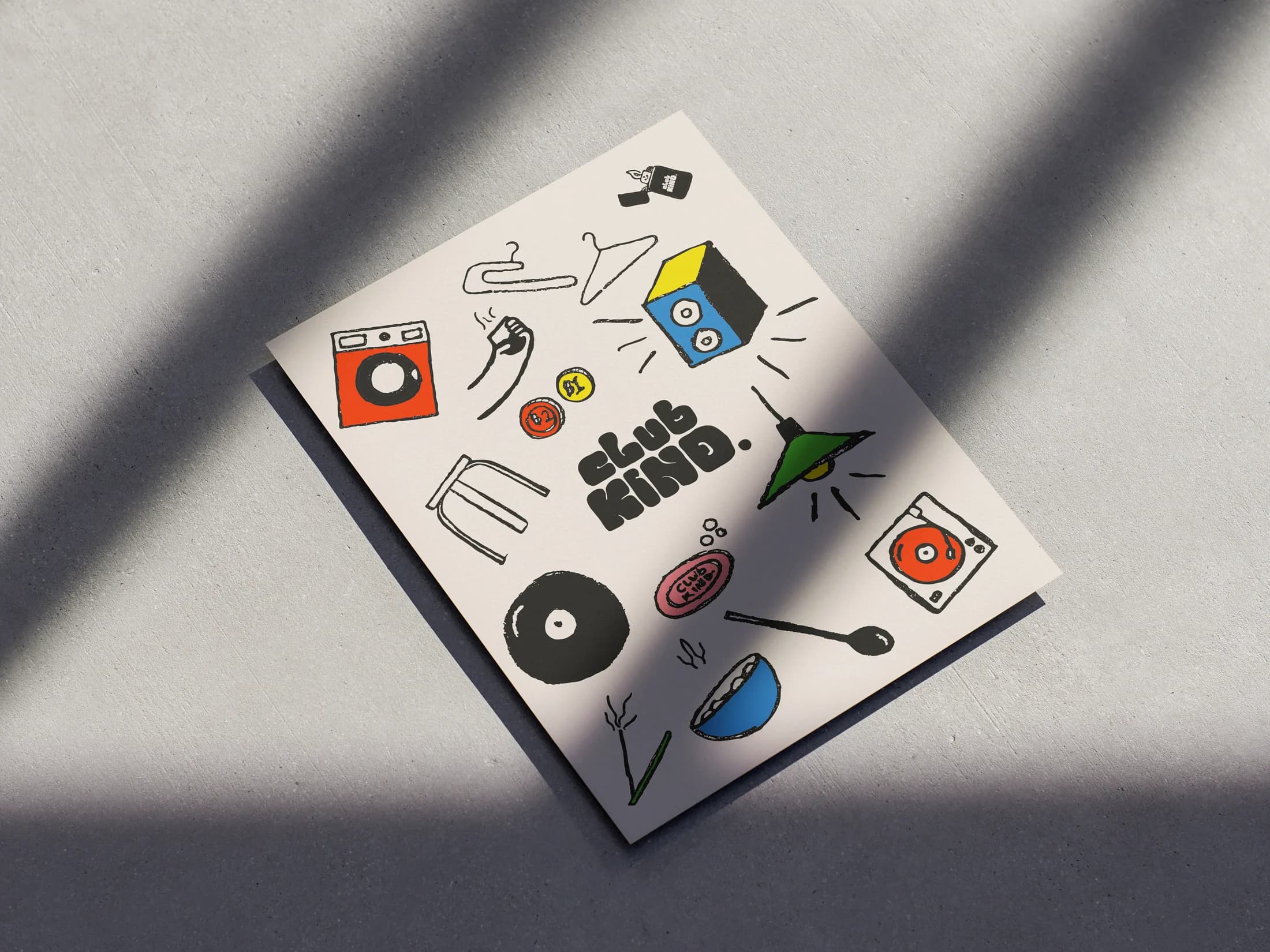 club KIND. — A contemporary, emotionally aware brand world built to feel open, expressive and culturally grounded.