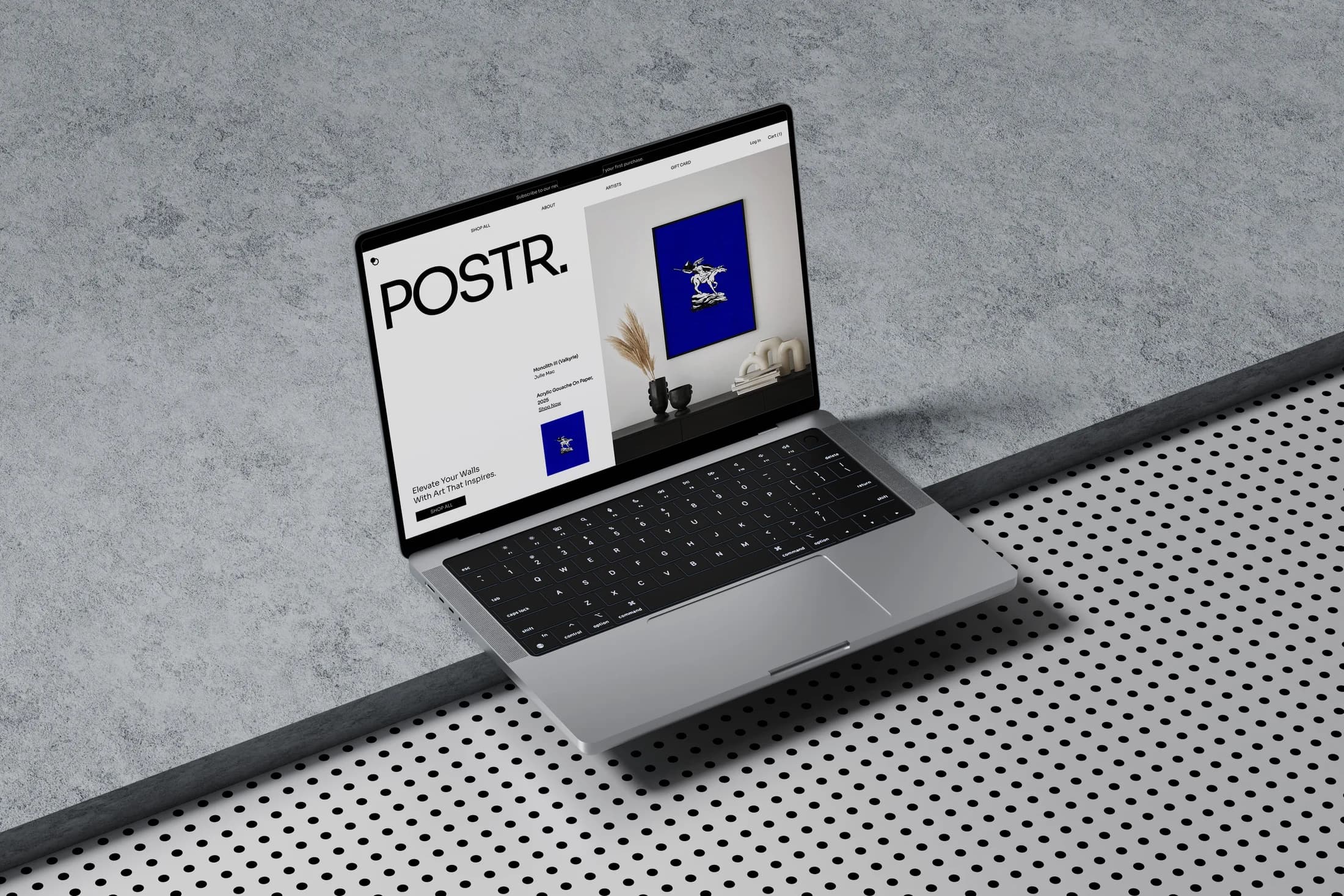 Shop POSTR — A bold, flexible platform identity connecting independent artists and audiences.