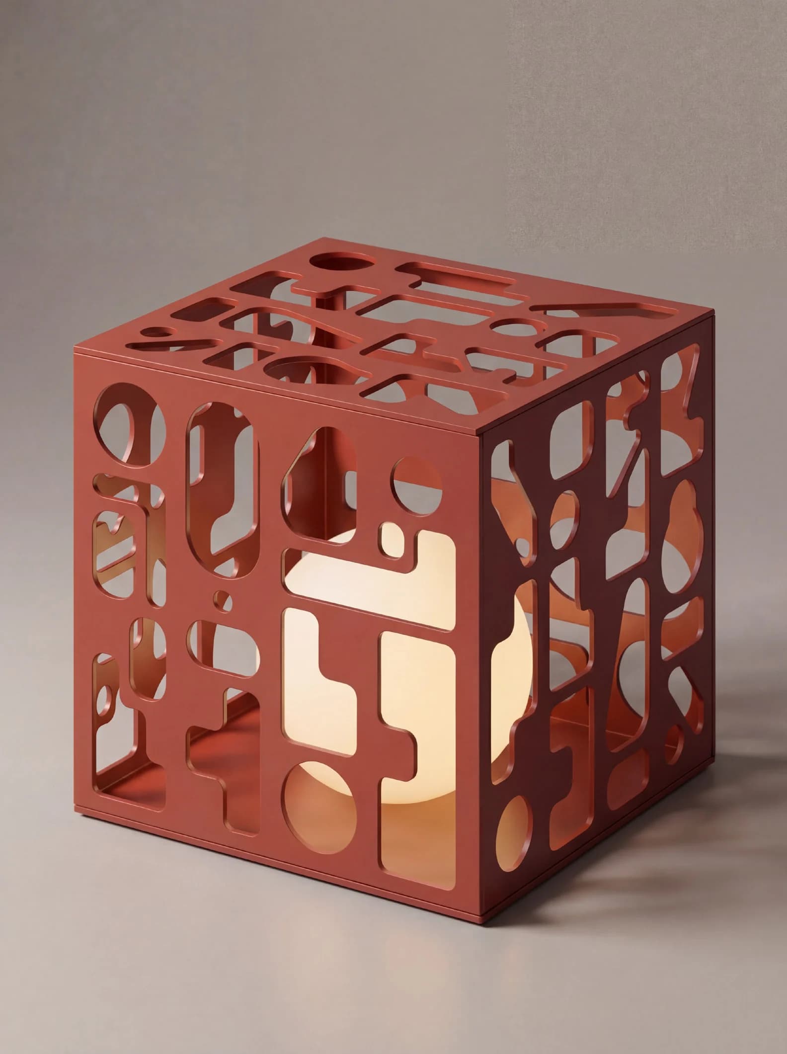 Lamp and sculptural object PR03